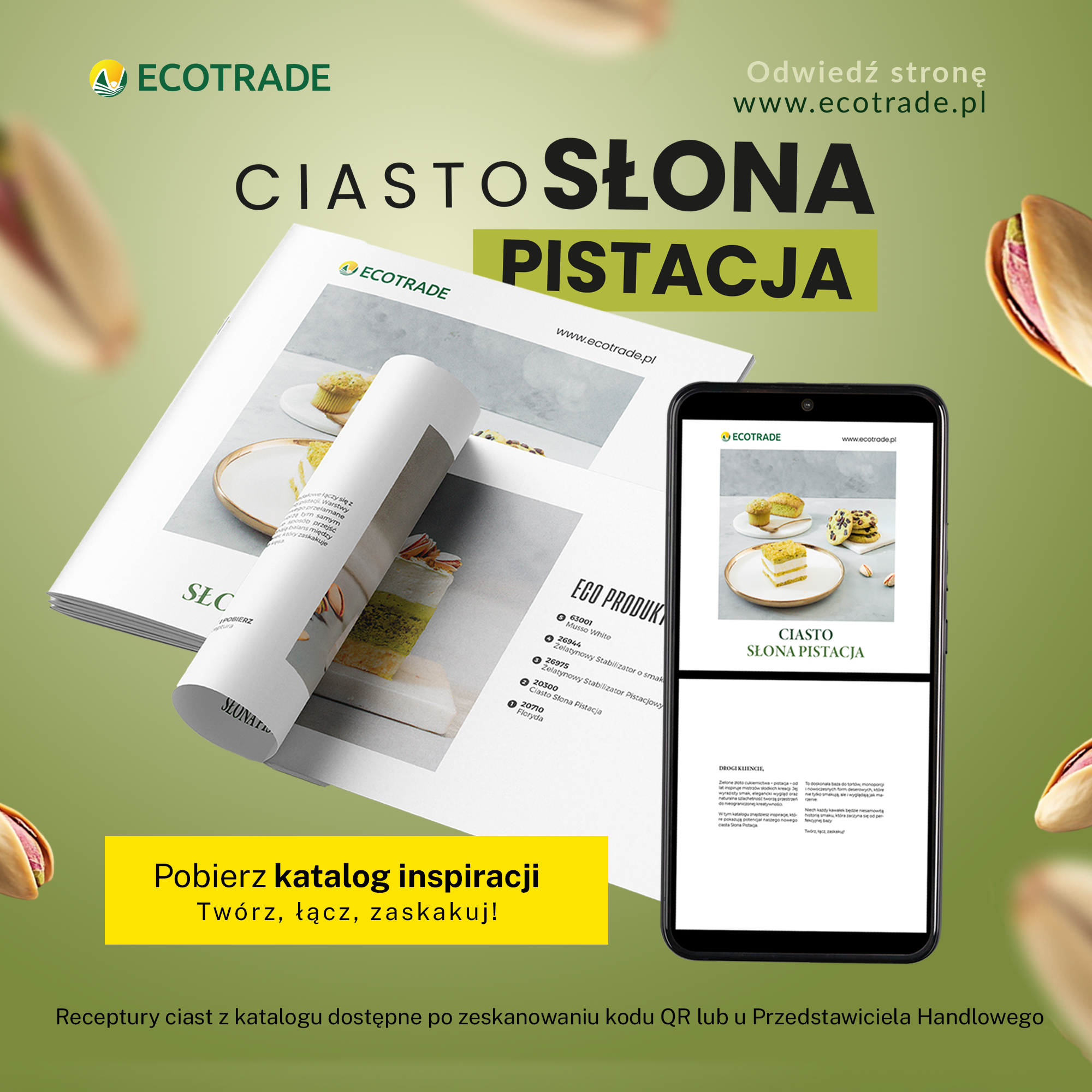 Katalog inspiracji - Słona Pistacja